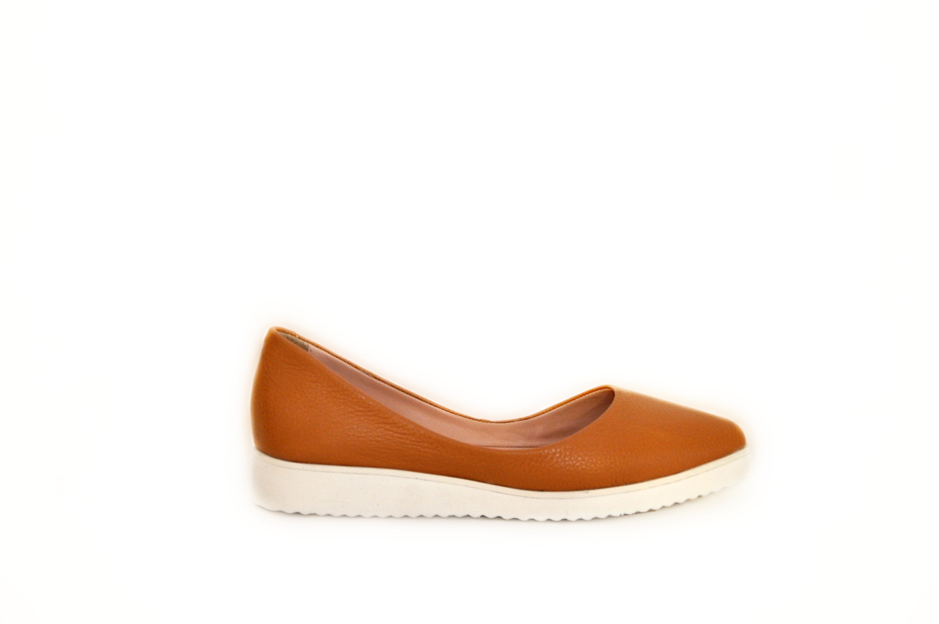 Cognac Wedge Loafer