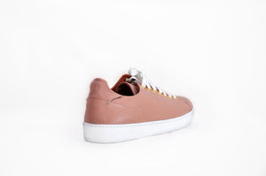 Pink Leather Sneaker