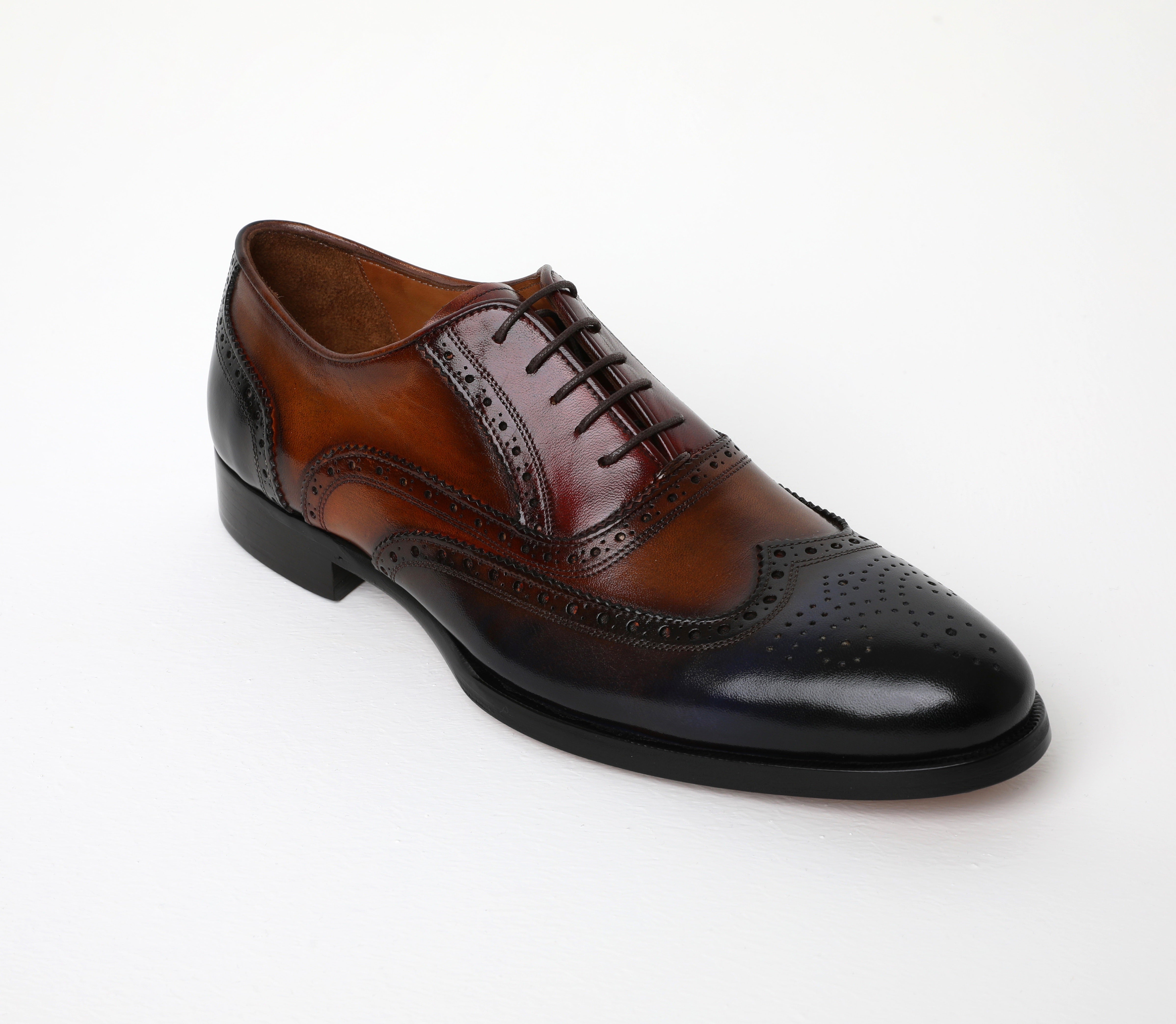 Brown Leather Man Shoes