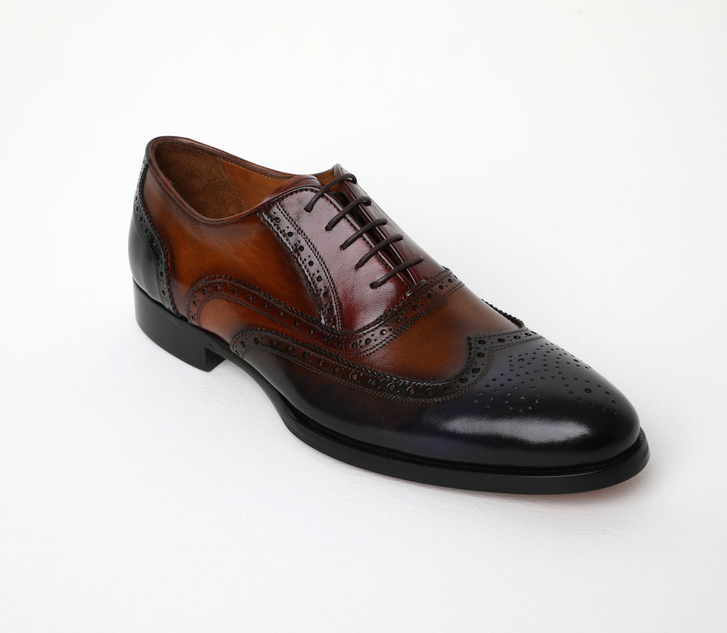 Brown Leather Man Shoes